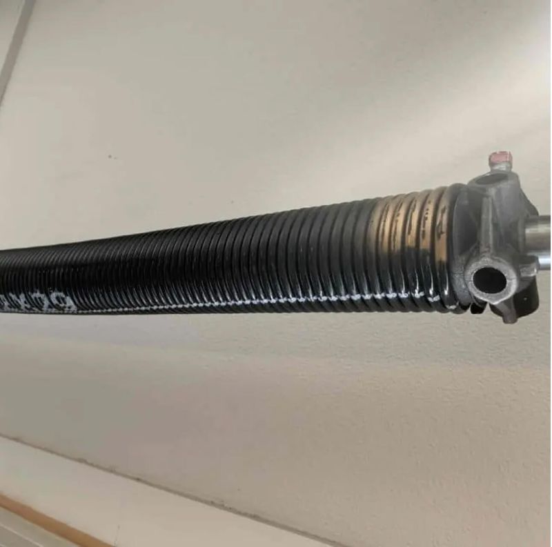 New Garage Door Spring installed and working
